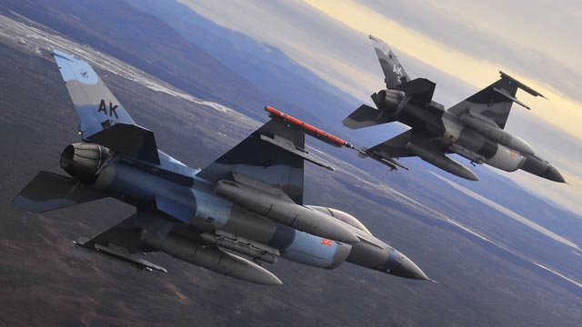 F-16 Fighting Falcon Aggressor (Foto: USAF)