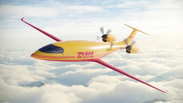 Elektro Frachtflugzeug Alice für DHL